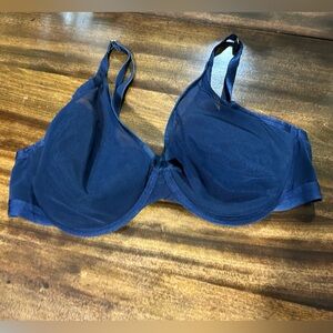 Soma Lightest Lift Mesh plunge Navy Blue 40C